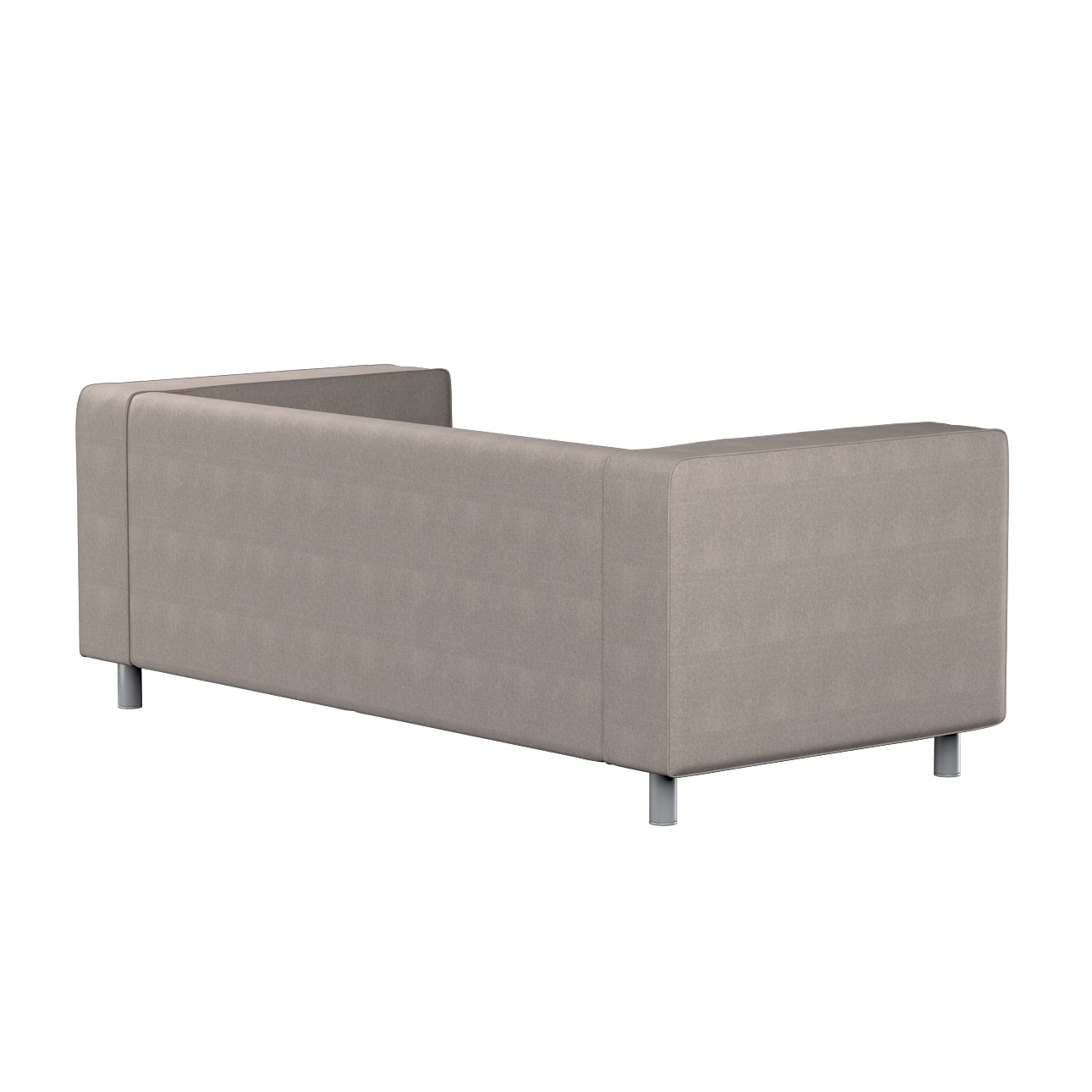 Bezug für Klippan 2-Sitzer Sofa, beige-grau, Sofahusse, Klippan 2-Sitzer, E günstig online kaufen
