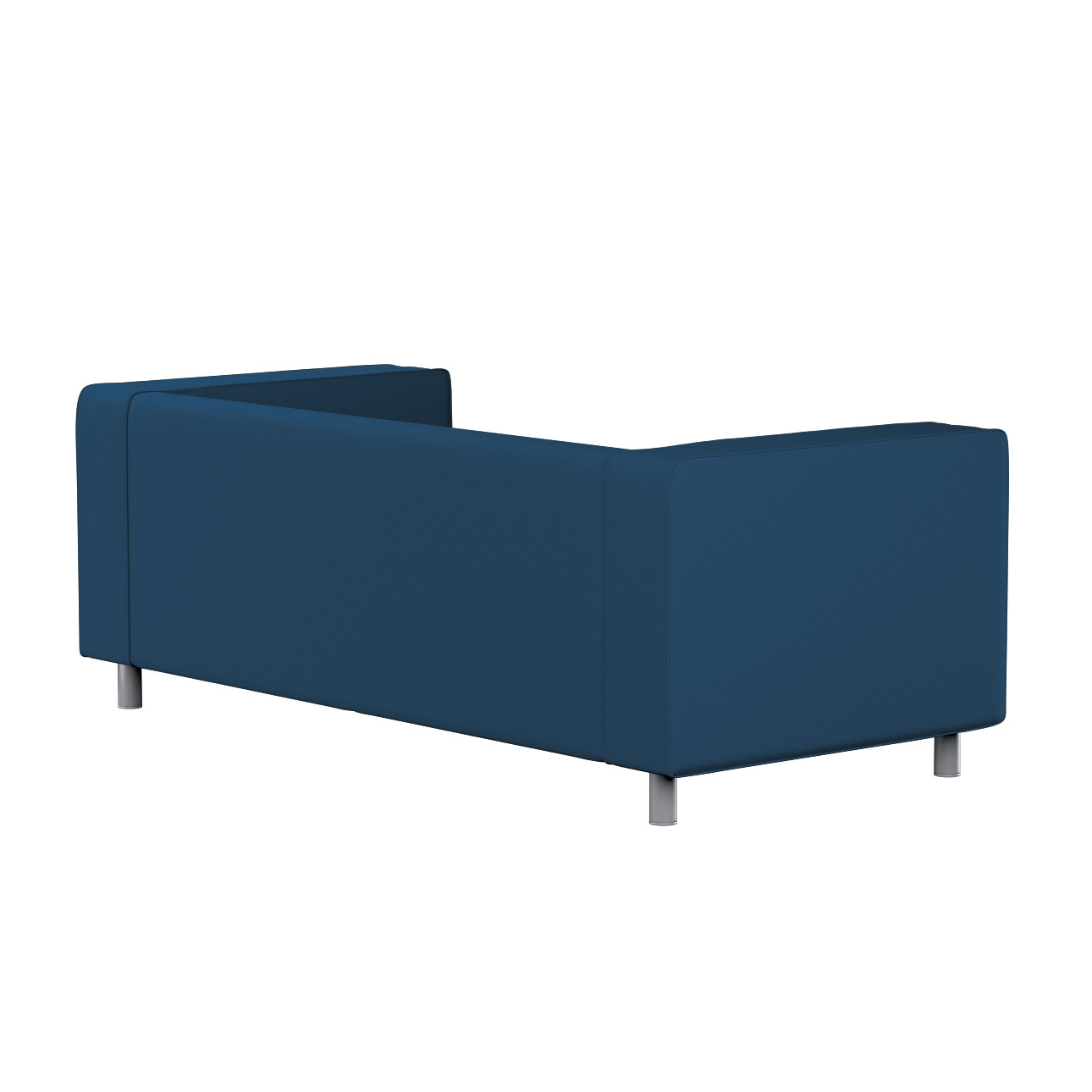 Bezug für Klippan 2-Sitzer Sofa, marinenblau , Sofahusse, Klippan 2-Sitzer, günstig online kaufen