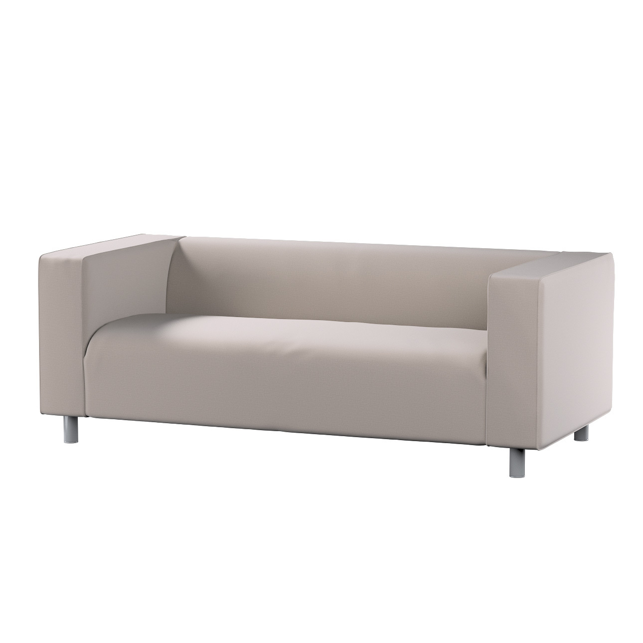 Bezug für Klippan 2-Sitzer Sofa, beige, Sofahusse, Klippan 2-Sitzer, Ingrid günstig online kaufen