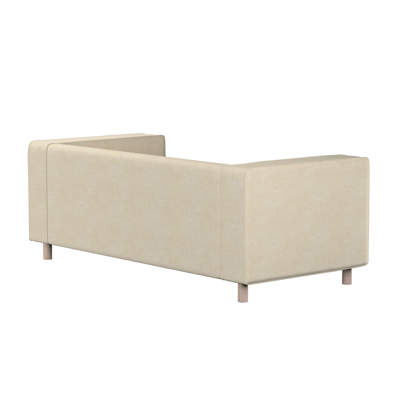 Bezug für Klippan 2-Sitzer Sofa, grau-beige, Sofahusse, Klippan 2-Sitzer, C günstig online kaufen