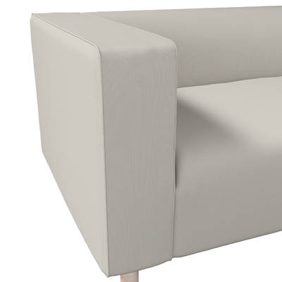 Pokrowiec na sofę Klippan 2-osobową 177 x 88 x 66 cm w kolekcji Living Plus, tkanina: 162-00