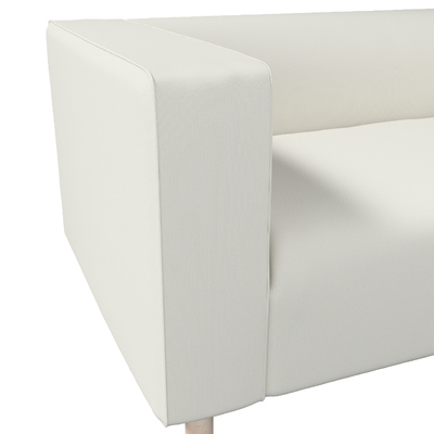 Pokrowiec na sofę Klippan 2-osobową 177 x 88 x 66 cm w kolekcji Living Plus, tkanina: 162-01