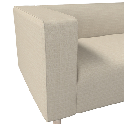 Pokrowiec na sofę Klippan 2-osobową 177 x 88 x 66 cm w kolekcji Living Plus, tkanina: 162-08