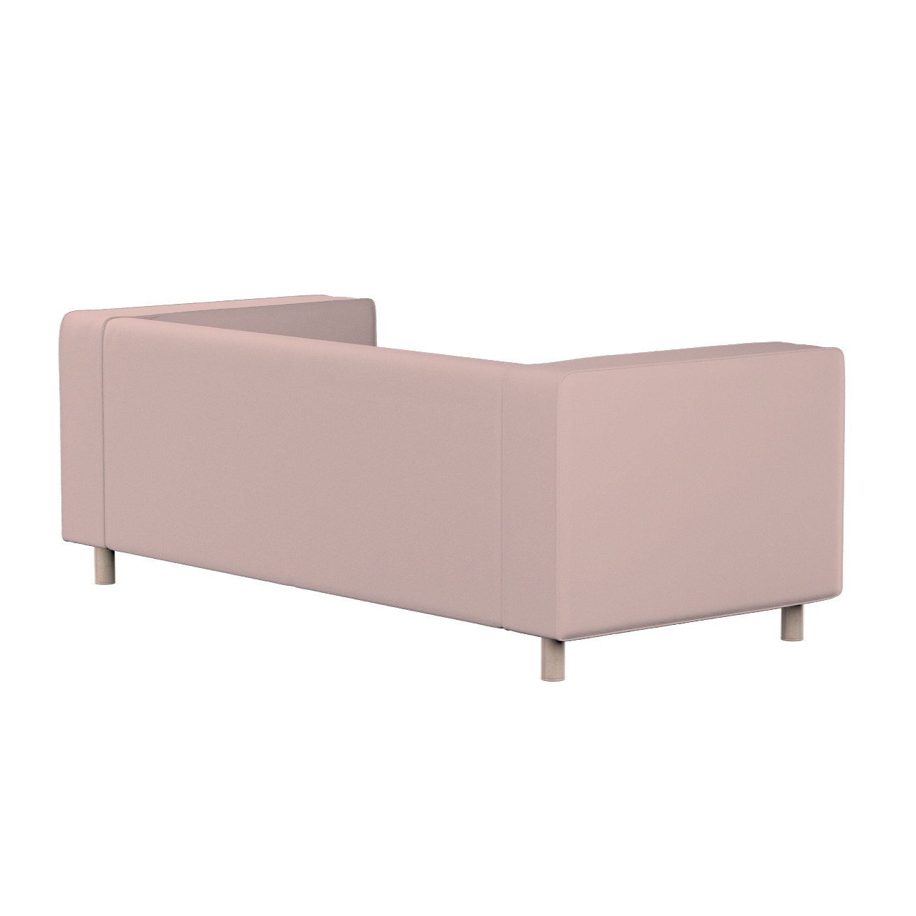 Bezug für Klippan 2-Sitzer Sofa, różowy, Sofahusse, Klippan 2-Sitzer, Boucl günstig online kaufen