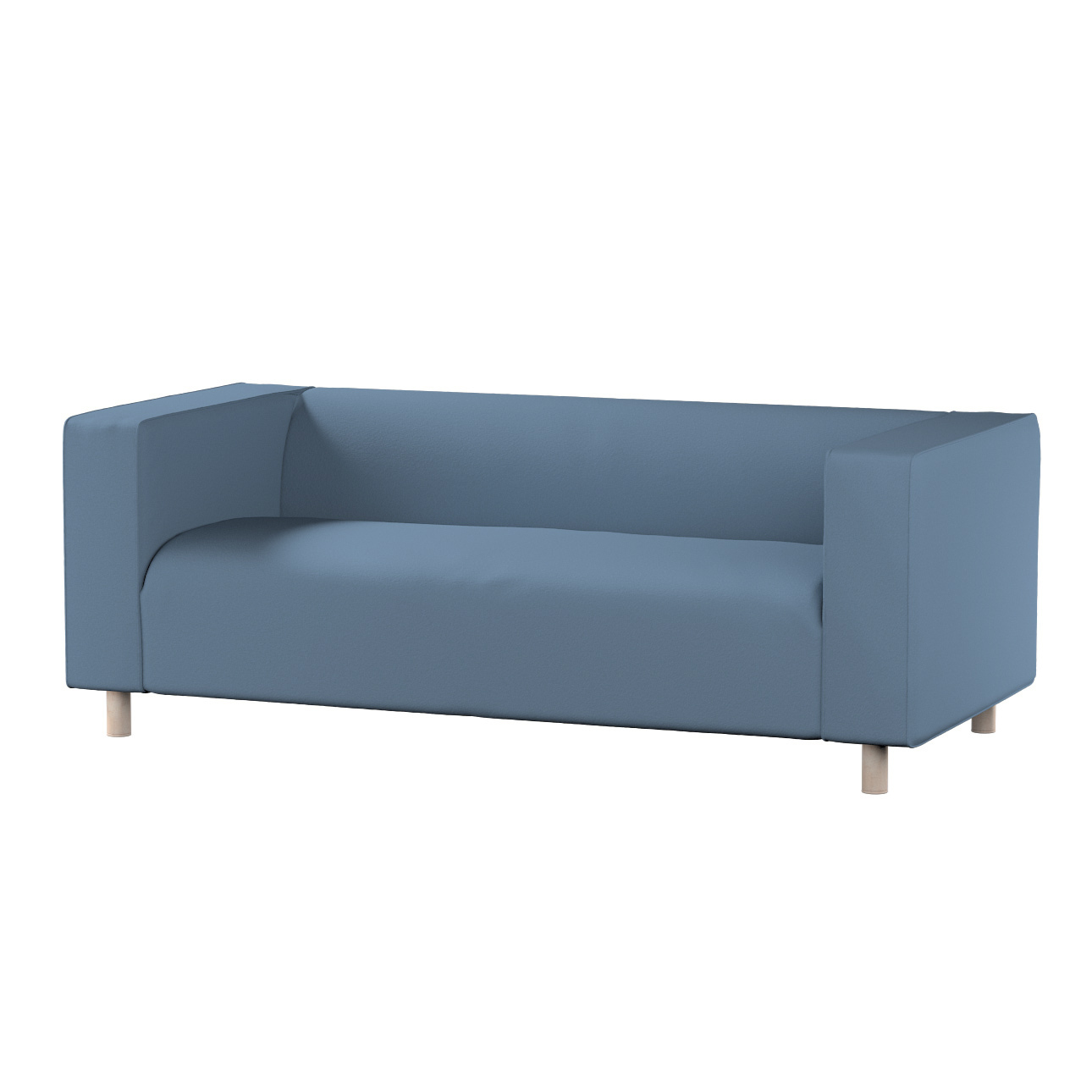 Bezug für Klippan 2-Sitzer Sofa, niebieski, Sofahusse, Klippan 2-Sitzer, Bo günstig online kaufen