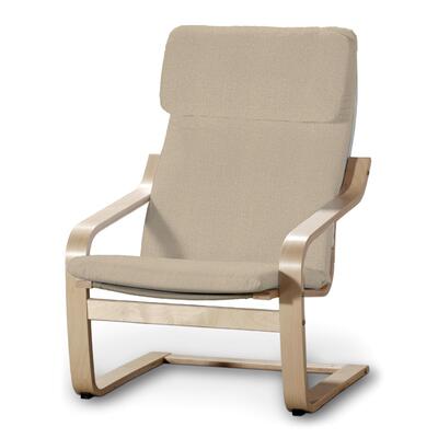 Poäng armchair cushion cover (with fixed headrest), light beige
