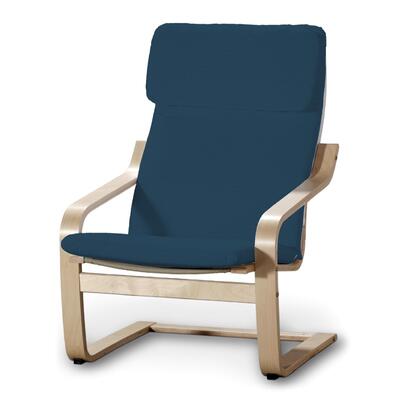 Hynder komplet, Poäng lænestol - gammel model B58 x 50 x 5 +77cm fra kollektionen Cotton Panama, Stof: 702-48
