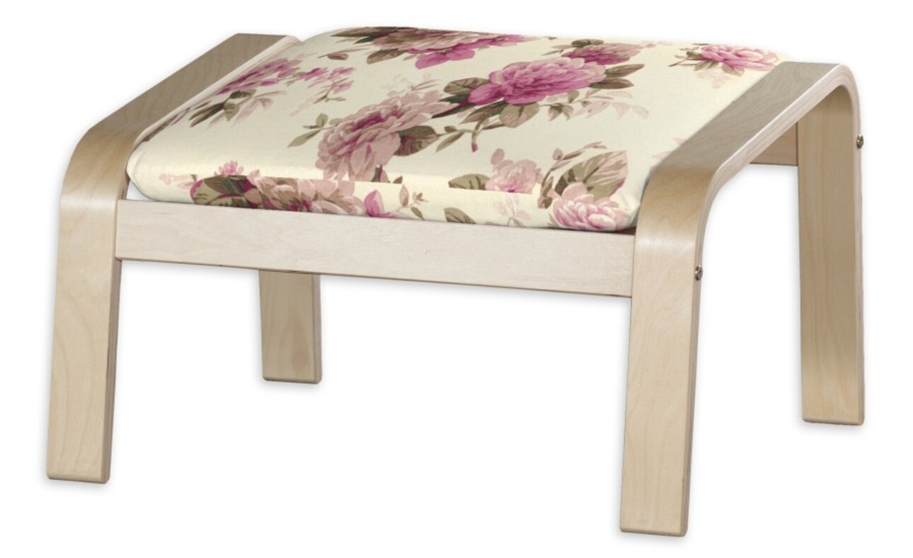Bezug für Poäng Hocker, beige- rosa, Hocker Poäng, Londres (141-07) günstig online kaufen