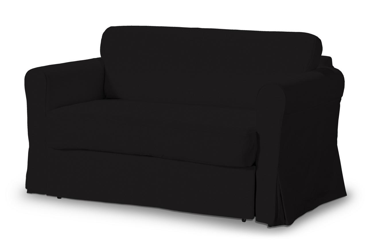 Dekoria Bezug für Hagalund Sofa, Kollektion Cotton Panama, schwarz
