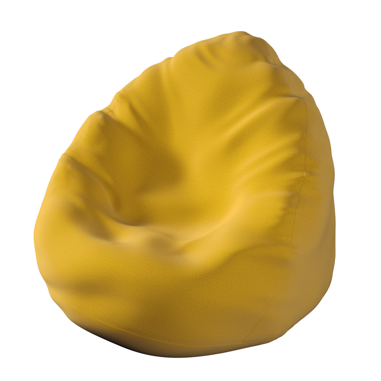 Bezug für Sitzsack, honiggelb, Bezug für Sitzsack Ø80 x 115 cm, Ingrid (705 günstig online kaufen