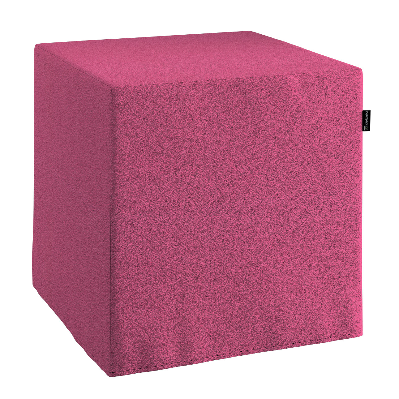 Bezug für Sitzwürfel, Fuchsia, Bezug für Sitzwürfel 40 x 40 x 40 cm, Living Loop (162-53)