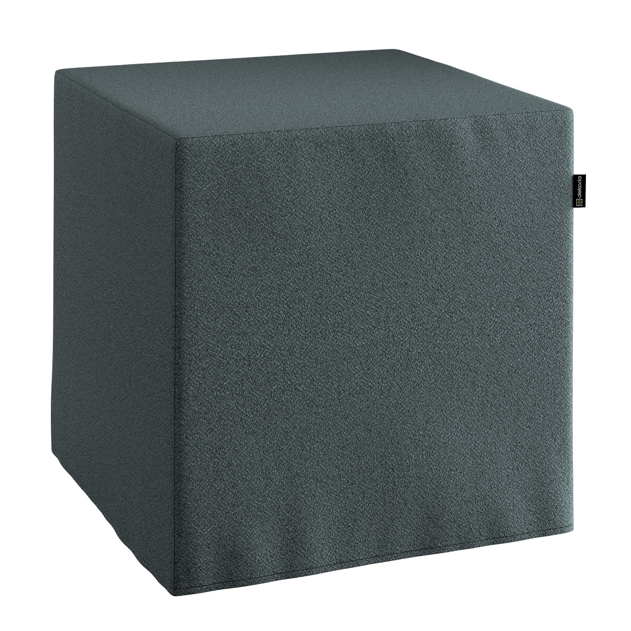 Bezug für Sitzwürfel, anthrazit, Bezug für Sitzwürfel 40 x 40 x 40 cm, Living Loop (162-58)