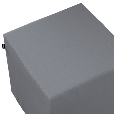 Bezug für Sitzwürfel Bezug für Sitzwürfel 40 x 40 x 40 cm von der Kollektion Cotton Panama, Stoff: 702-46