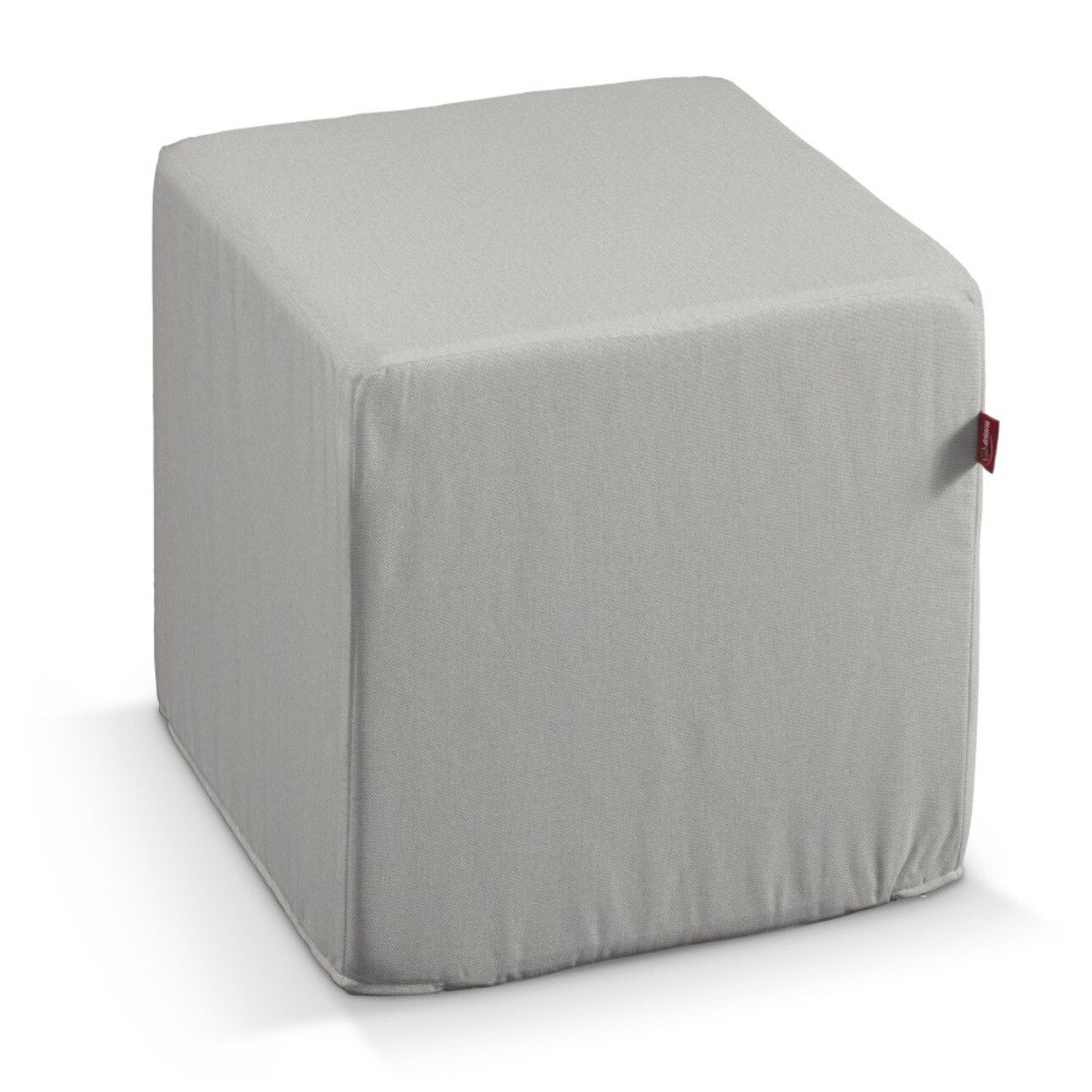 Bezug für Sitzwürfel, hellgrau, Bezug für Sitzwürfel 40 x 40 x 40 cm, Etna günstig online kaufen