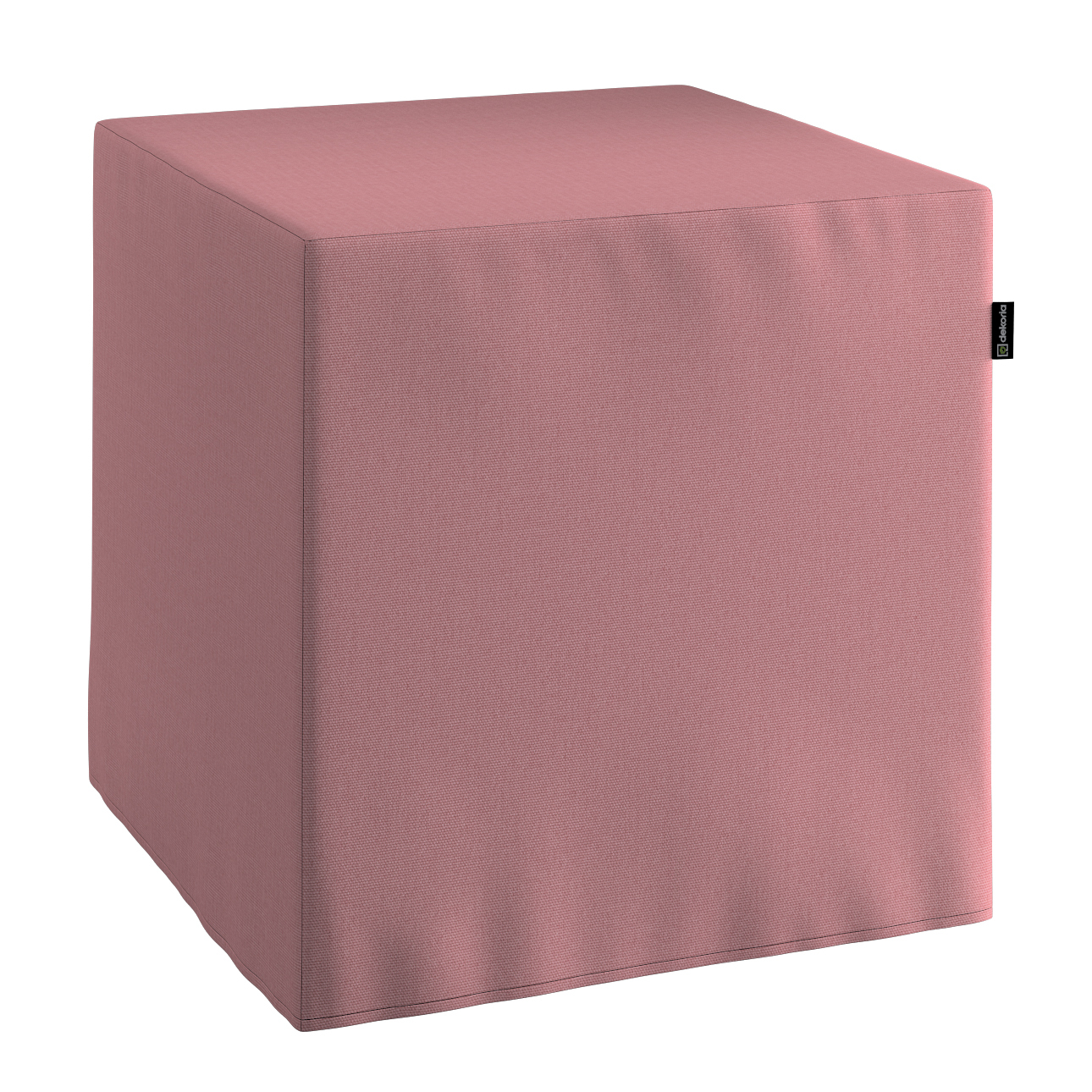 Bezug für Sitzwürfel, altrosa, Bezug für Sitzwürfel 40 x 40 x 40 cm, Cotton günstig online kaufen