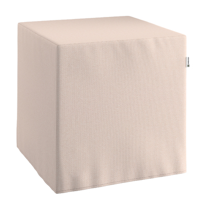 Cube cover 40 x 40 x 40 cm cube in collection Living Basic, fabric: 162-40