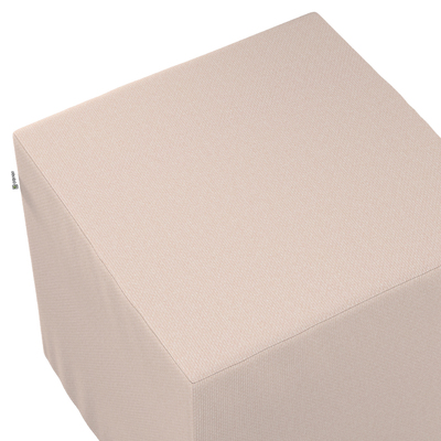 Cube cover 40 x 40 x 40 cm cube in collection Living Basic, fabric: 162-40
