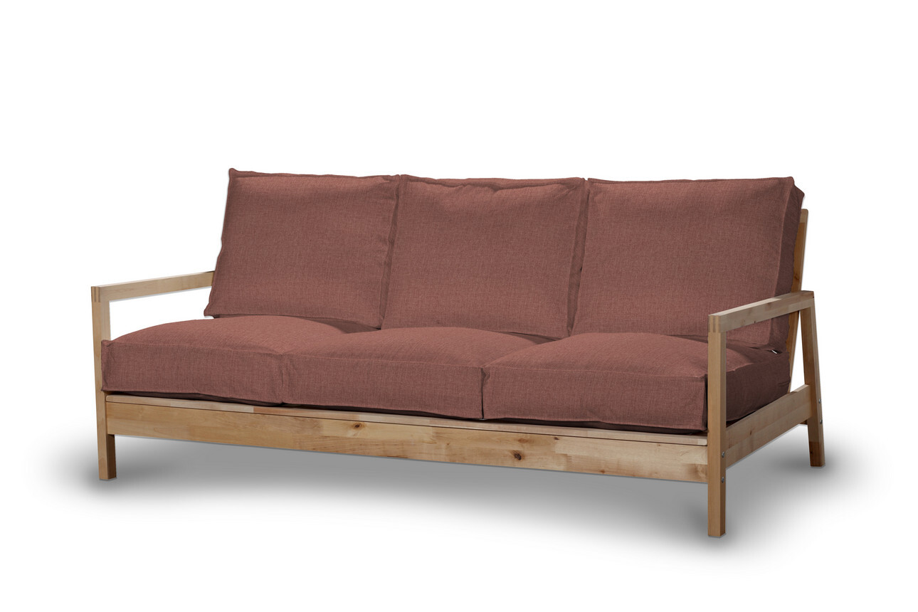 Bezug für Lillberg 3-Sitzer Sofa, cognac braun, Sofahusse, Lillberg 3-Sitze günstig online kaufen