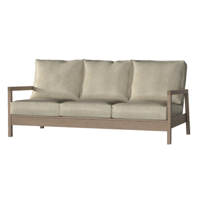 Lillberg betræk 3 sæder 186 X 80/92 X 76 CM fra kollektionen Living 2, Stof: 162-07
