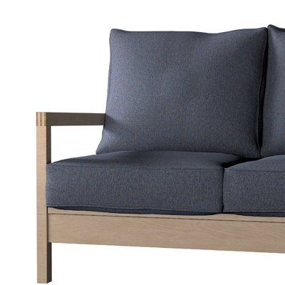 Lillberg betræk 3 sæder 186 X 80/92 X 76 CM fra kollektionen Madrid, Stof: 162-30