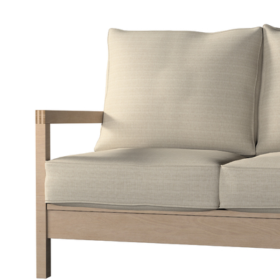 Lillberg betræk 3 sæder 186 X 80/92 X 76 CM fra kollektionen Living 2, Stof: 162-08