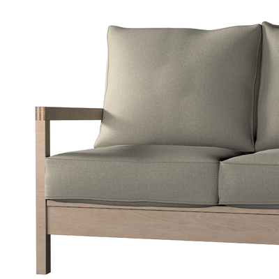 Lillberg betræk 3 sæder 186 X 80/92 X 76 CM fra kollektionen Living, Stof: 162-51