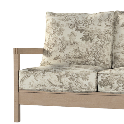 Lillberg betræk 2 sæder 127 X 80/92 X 76 CM fra kollektionen Avinon, Stof: 144-53