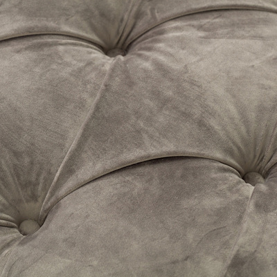 Canapé Chesterfield Glamour Velvet Dark Grey 2 pers. 187 x 94 x 75 cm