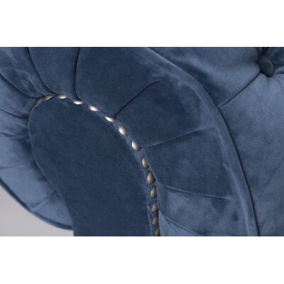 Fotel Chesterfield Classic Velvet Midnight 118x96x77cm 118 x 96 x 77 cm