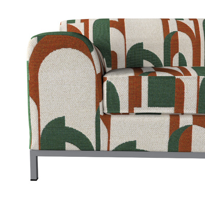 Bezug für Kramfors 3-Sitzer Sofa Sofahusse, Kramfors 3-Sitzer von der Kollektion Cosy Home, Stoff: 145-11
