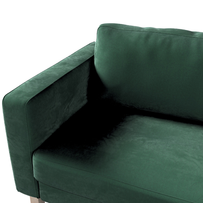 Karlstad betræk 3 personer 204cm 204 X 89 X 64 CM fra kollektionen Velvet, Stof: 704-25
