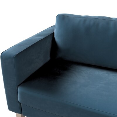 Karlstad betræk 3 personer 204cm 204 X 89 X 64 CM fra kollektionen Velvet, Stof: 704-16