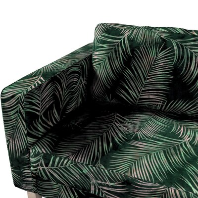 Hoes voor Karlstad 3-zitsbank van IKEA zitbankhoes, Karlstad 3-zitsbank van de collectie Velvet, Stof: 704-21