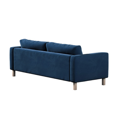 Karlstad betræk 3 personer 204cm 204 X 89 X 64 CM fra kollektionen Velvet, Stof: 704-29