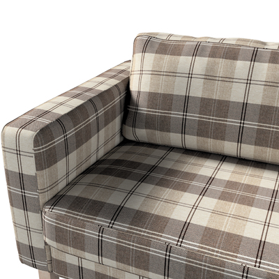 Karlstad betræk 3 personer 204cm 204 X 89 X 64 CM fra kollektionen Edinburgh, Stof: 115-80