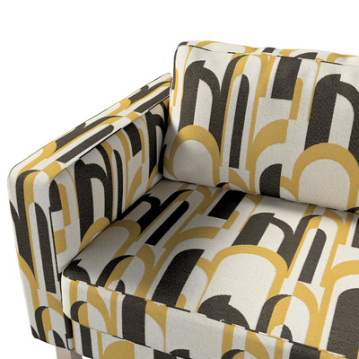 Karlstad betræk 3 personer 204cm 204 X 89 X 64 CM fra kollektionen Cosy Home, Stof: 145-08