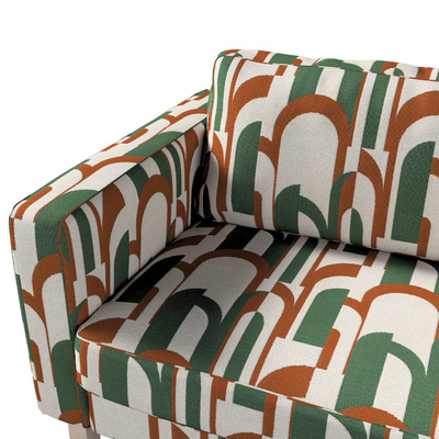 Karlstad betræk 3 personer 204cm 204 X 89 X 64 CM fra kollektionen Cosy Home, Stof: 145-11