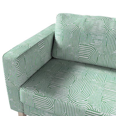 Karlstad betræk 3 personer 204cm 204 X 89 X 64 CM fra kollektionen Cosy Home, Stof: 144-81