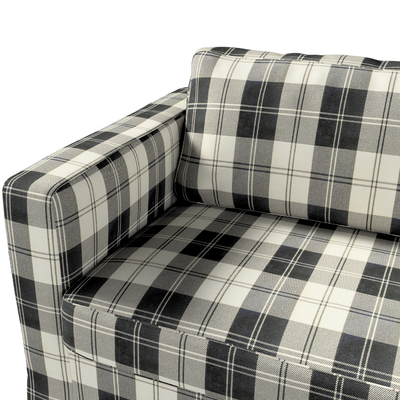 Karlstad klädsel 3-pers. soffa -  lång - 204cm 204 X 89 X 66 CM i kollektionen Edinburgh, Tyg: 115-74