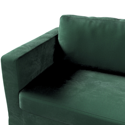 Housse canapé Karlstad 3 pl. non convertible, longue 204 x 89 x 66 cm dans la collection Velvet, Tissu: 704-25