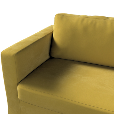 Karlstad betræk 3 personer, lang, 204cm 204 X 89 X 66 CM fra kollektionen Velvet, Stof: 704-27