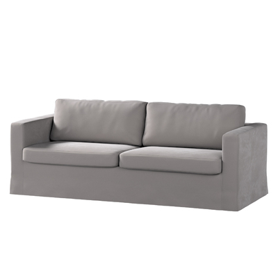 Floor length Karlstad 3-seater sofa cover