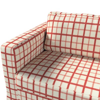 Bezug für Karlstad 3-Sitzer Sofa nicht ausklappbar, lang Bezug für Sofahusse, Karlstad 3-Sitzer von der Kollektion Avinon, Stoff: 131-15