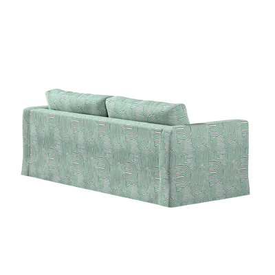 Karlstad betræk 3 personer, lang, 204cm 204 X 89 X 66 CM fra kollektionen Cosy Home, Stof: 144-81