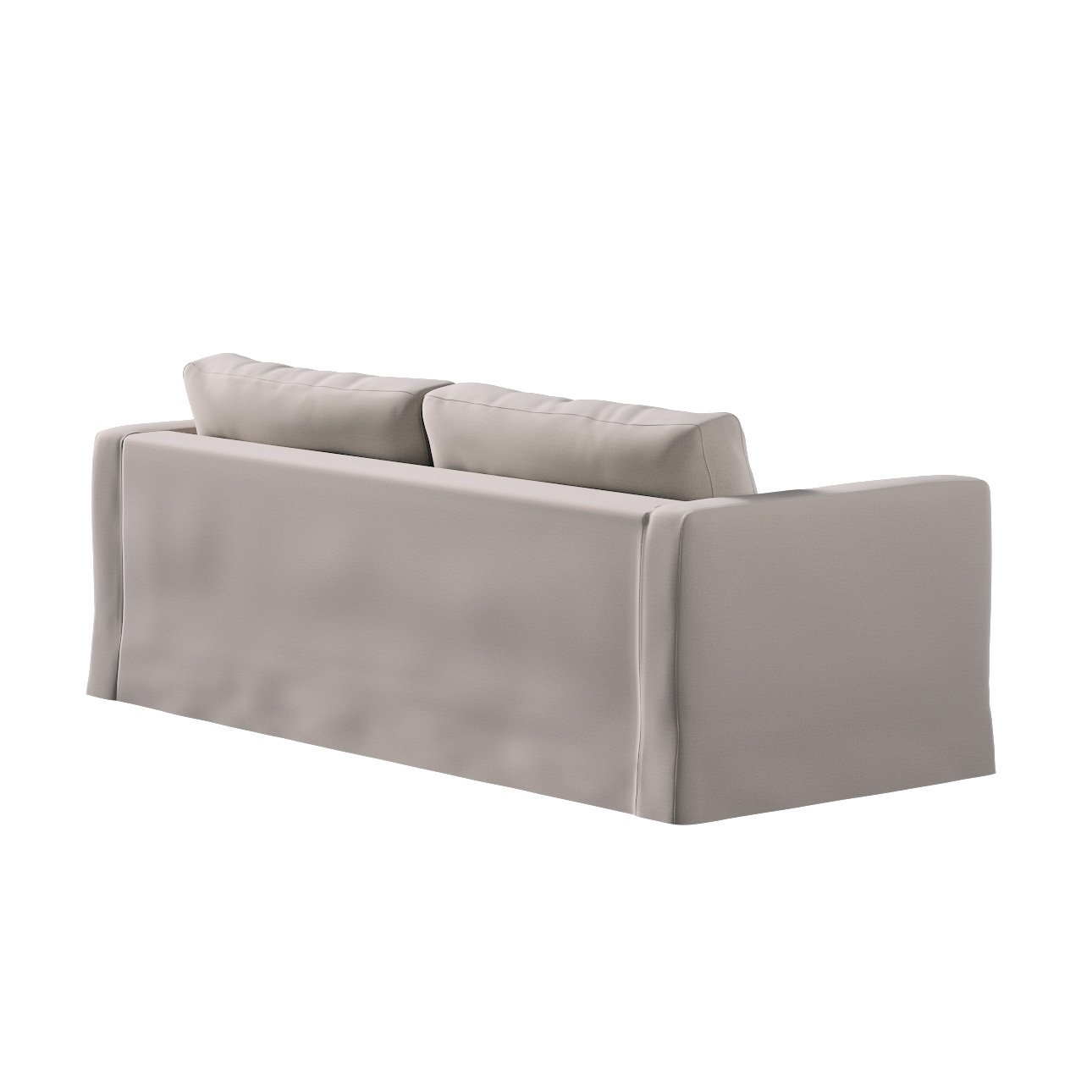 Bezug für Karlstad 3-Sitzer Sofa nicht ausklappbar, lang, beige, Bezug für günstig online kaufen