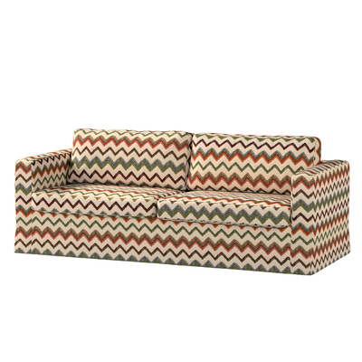 Karlstad betræk 3 personer, lang, 204cm 204 X 89 X 66 CM fra kollektionen Cosy Home, Stof: 145-36
