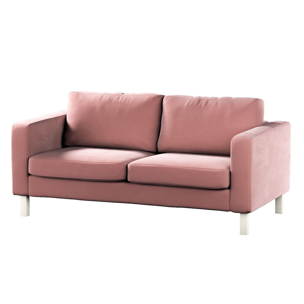 IKEA zitbankhoes/ overtrek voor Karlstad 2-zitsbank, lichtgrijs, 705-90, zitbankhoes, Karlstad 2