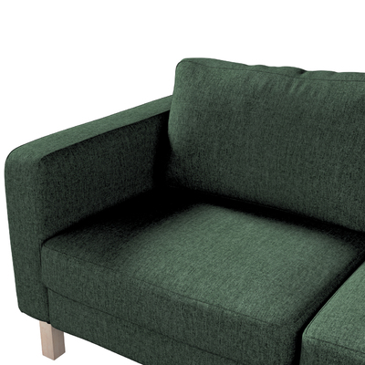 Bezug für Karlstad 2-Sitzer Sofa nicht ausklappbar Sofahusse, Karlstad 2-Sitzer von der Kollektion City, Stoff: 704-81
