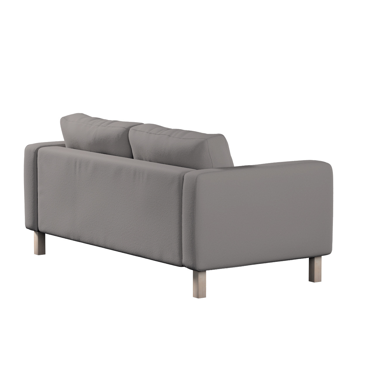 Bezug für Karlstad 2-Sitzer Sofa nicht ausklappbar, beige, Sofahusse, Karls günstig online kaufen