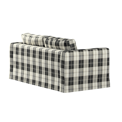 Floor length Karlstad 2-seater sofa cover